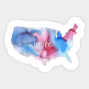 "Unite" by Jess Buhman Sticker
